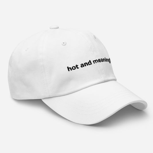 Hot and Meaningful Hat